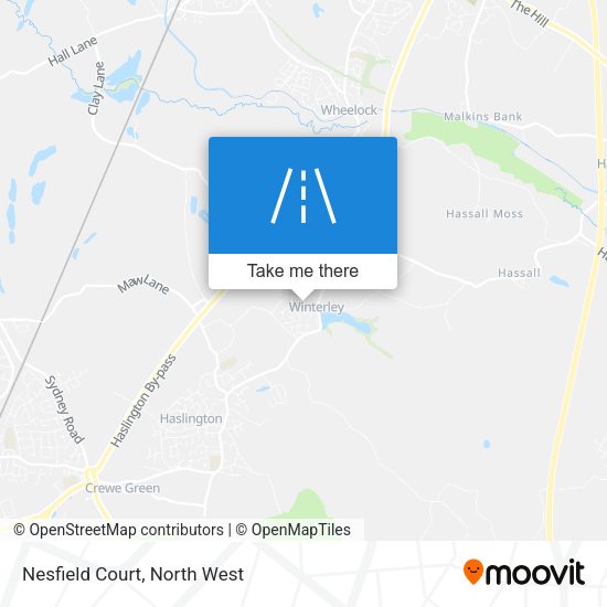 Nesfield Court map
