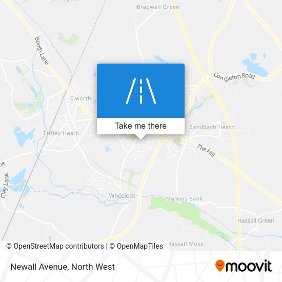 Newall Avenue map