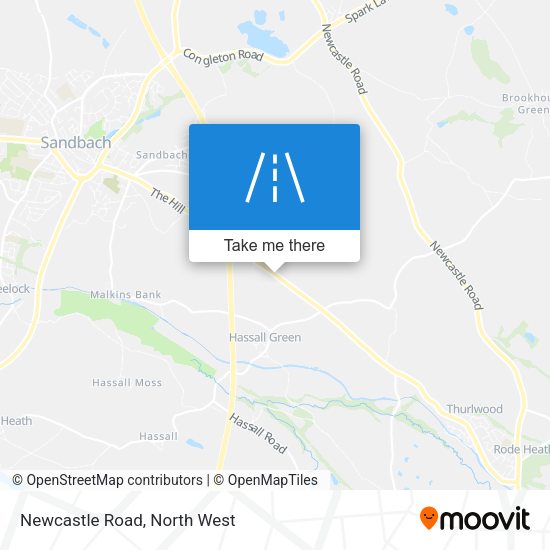 Newcastle Road map