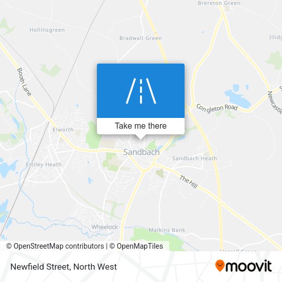 Newfield Street map