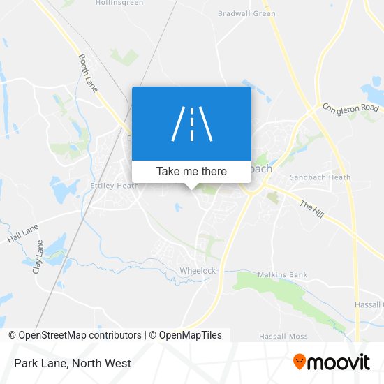 Park Lane map