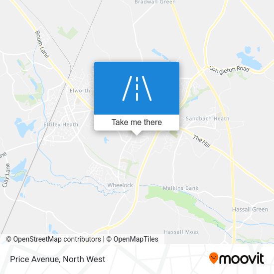 Price Avenue map