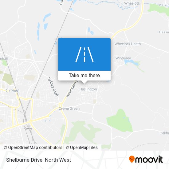 Shelburne Drive map