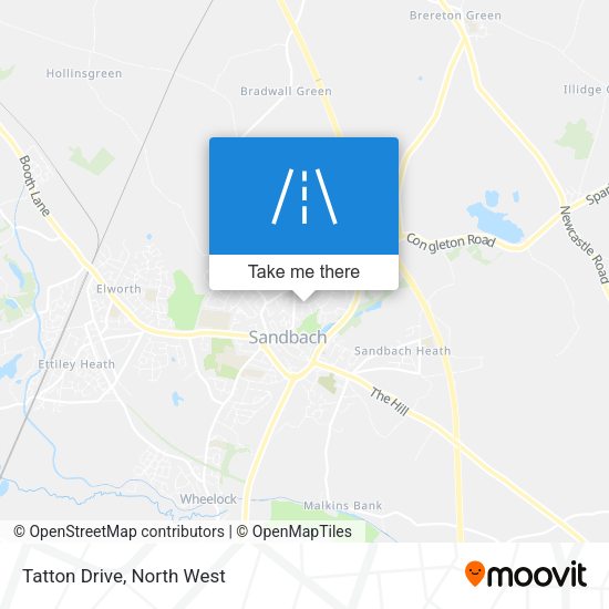 Tatton Drive map