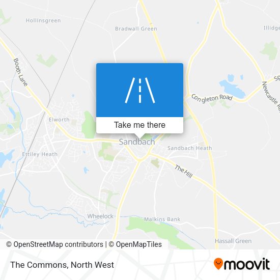 The Commons map