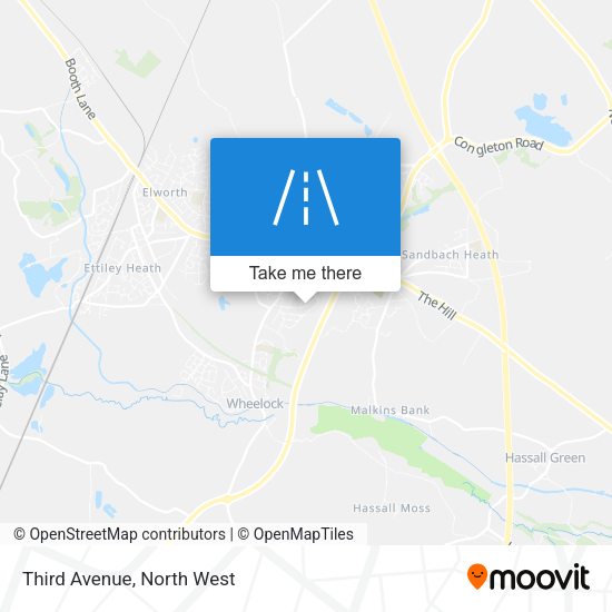 Third Avenue map