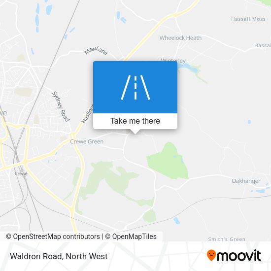 Waldron Road map