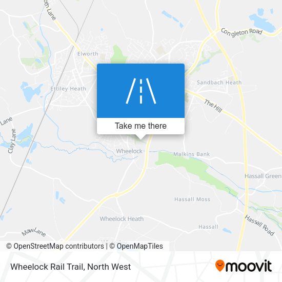 Wheelock Rail Trail map