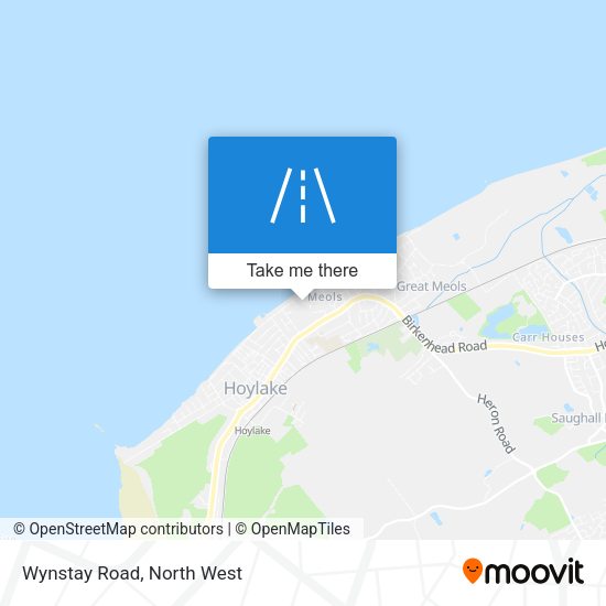 Wynstay Road map