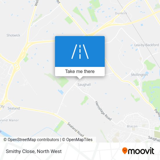 Smithy Close map