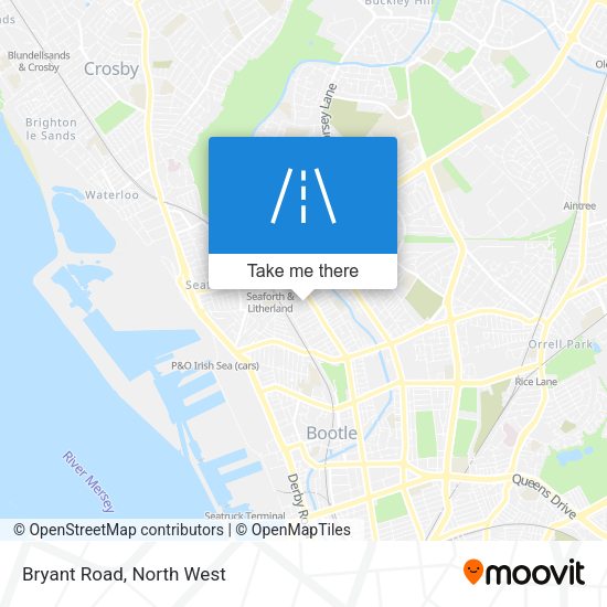 Bryant Road map