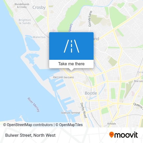 Bulwer Street map