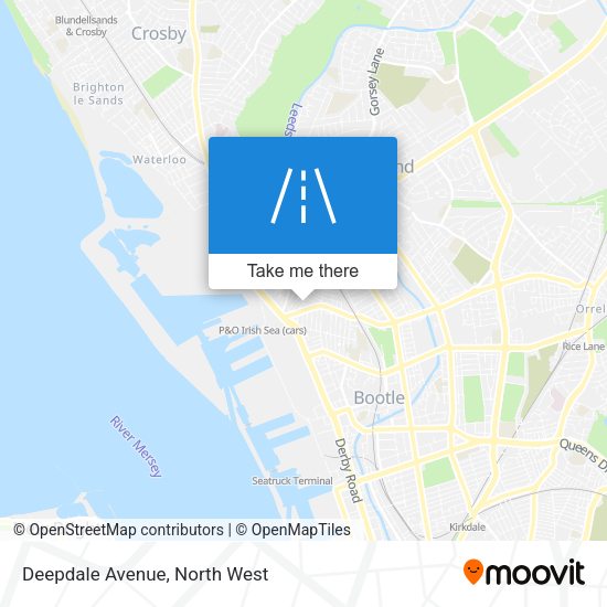 Deepdale Avenue map