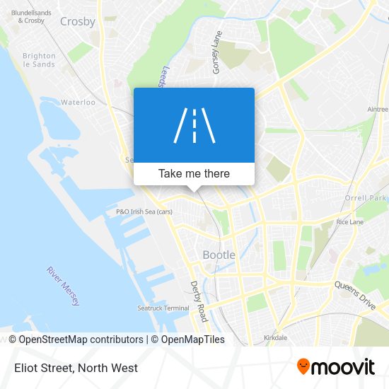 Eliot Street map