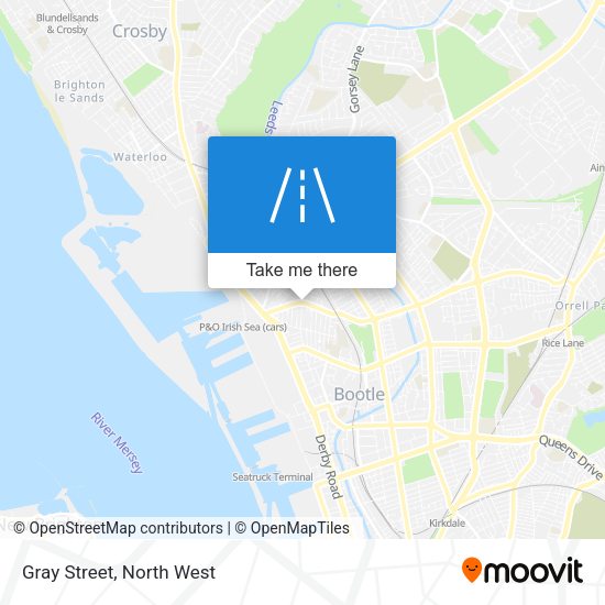 Gray Street map