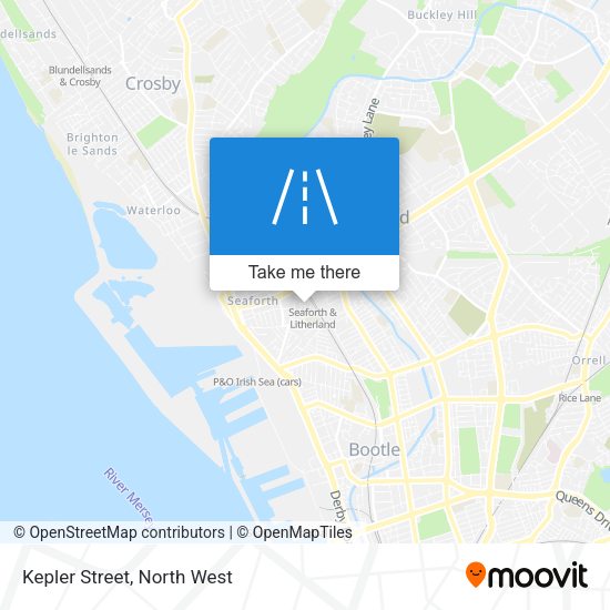 Kepler Street map