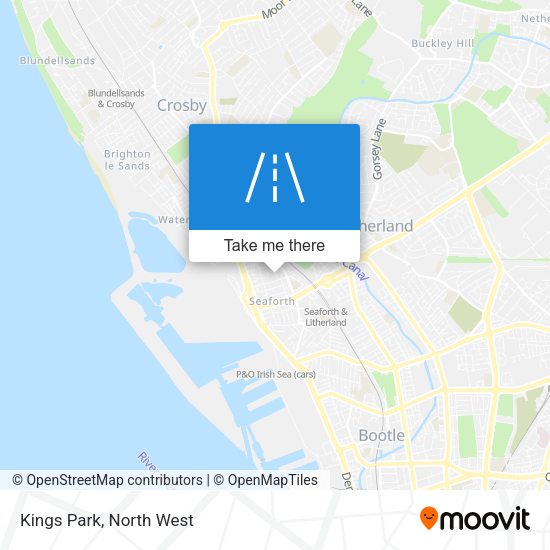 Kings Park map