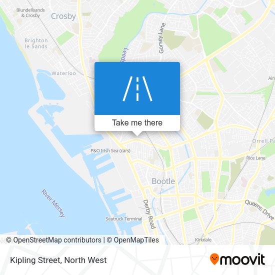 Kipling Street map