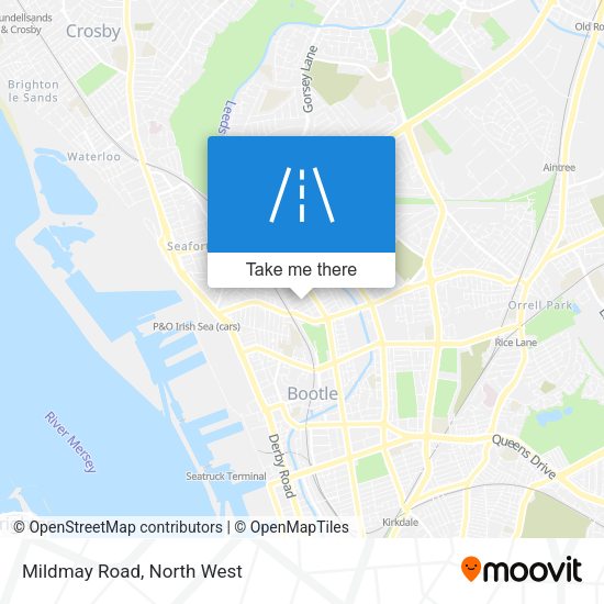 Mildmay Road map