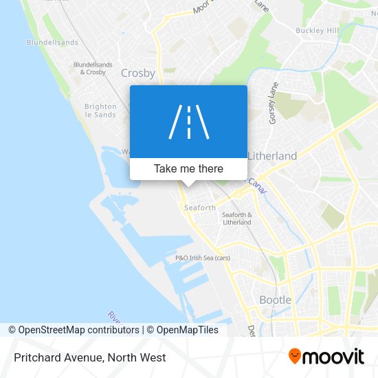 Pritchard Avenue map