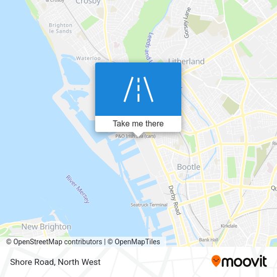 Shore Road map