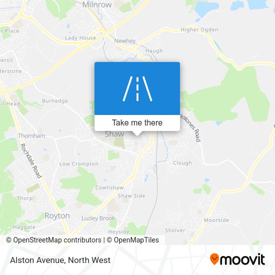 Alston Avenue map