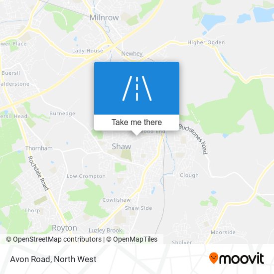 Avon Road map