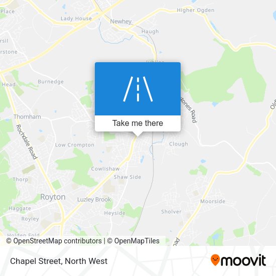 Chapel Street map