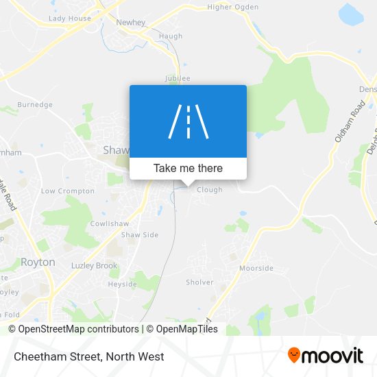Cheetham Street map