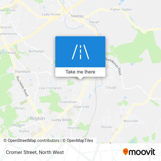Cromer Street map