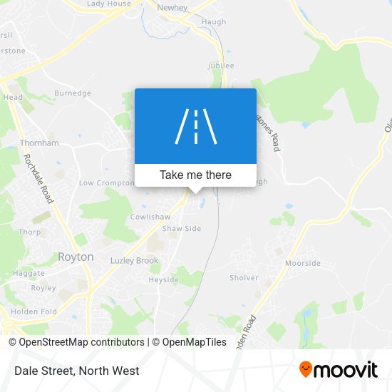Dale Street map