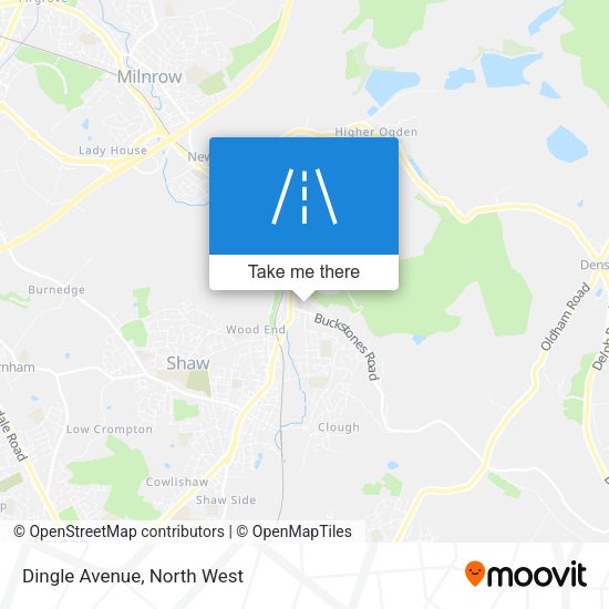 Dingle Avenue map