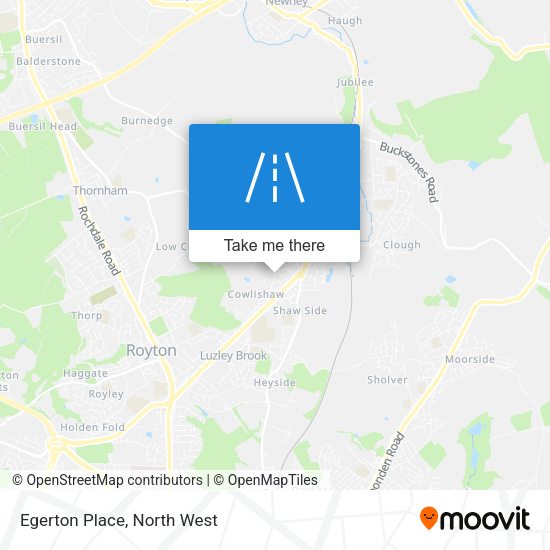 Egerton Place map