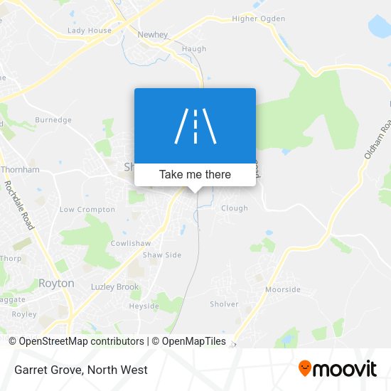Garret Grove map