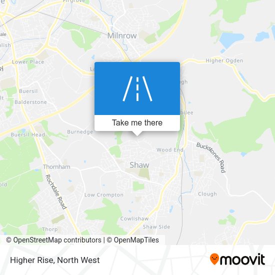Higher Rise map