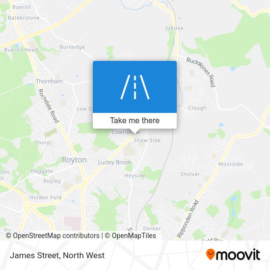 James Street map