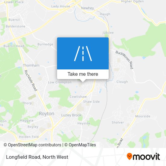 Longfield Road map