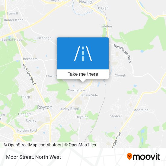 Moor Street map