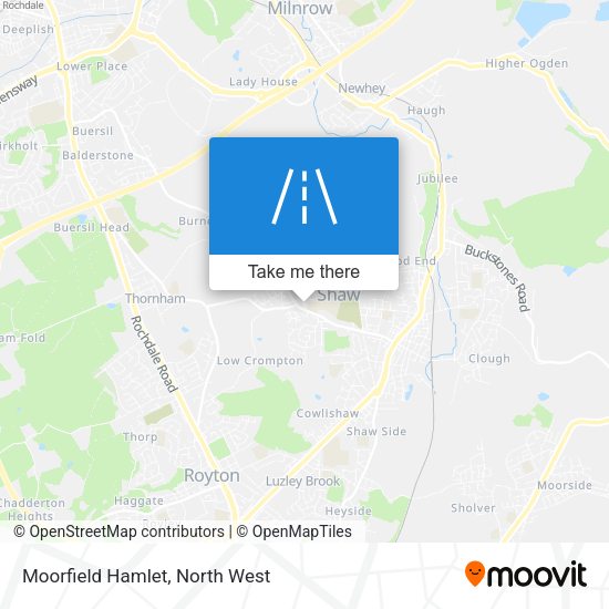Moorfield Hamlet map