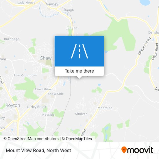 Mount View Road map