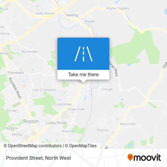 Provident Street map