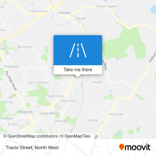 Travis Street map