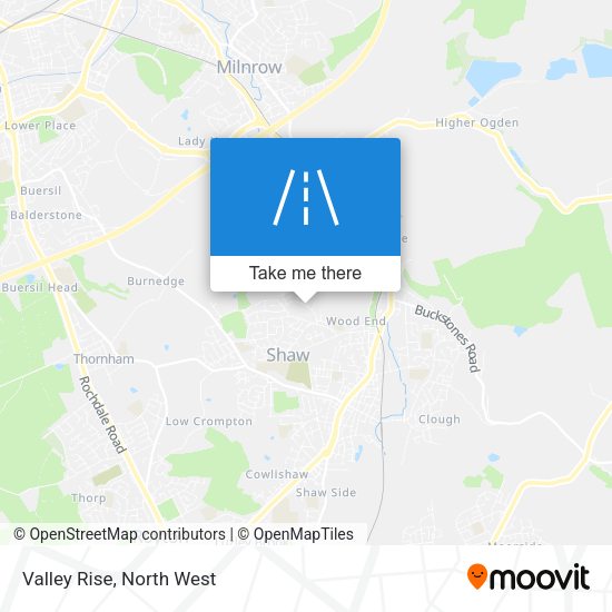 Valley Rise map