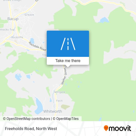 Freeholds Road map