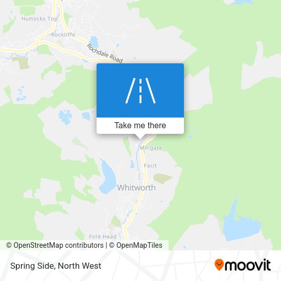 Spring Side map