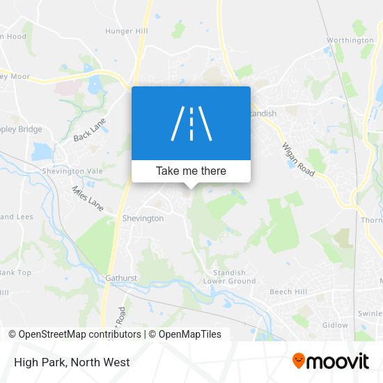 High Park map