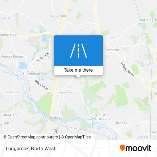 Longbrook map