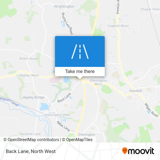 Back Lane map
