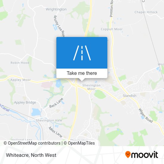 Whiteacre map