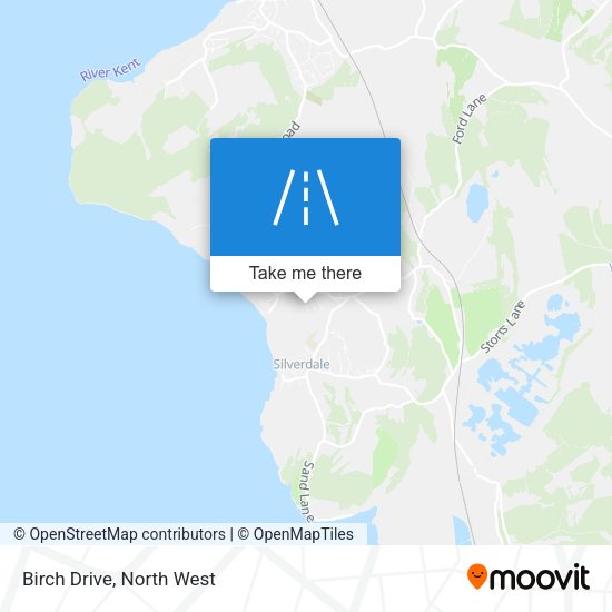 Birch Drive map